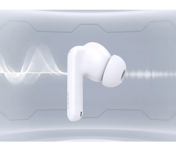 Aukey EP-B2 Hybrid ANC Białe - 1471911 - zdjęcie 6